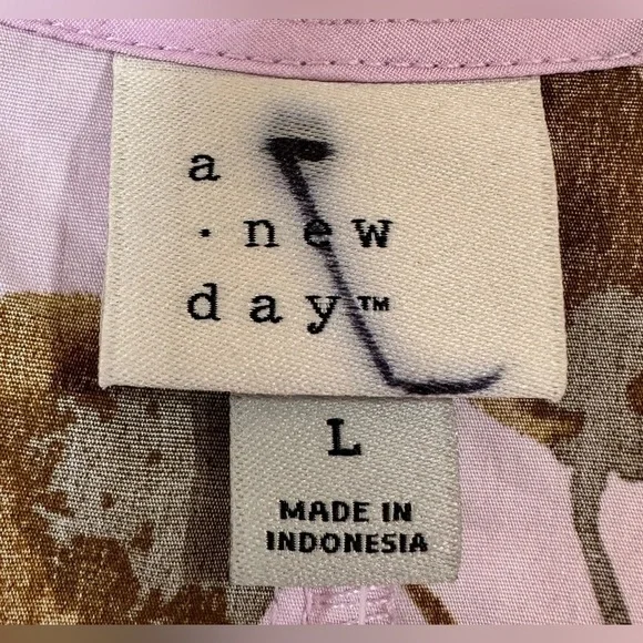 Target A New Day Puff Sleeve High low Dress - Picture 6 of 7